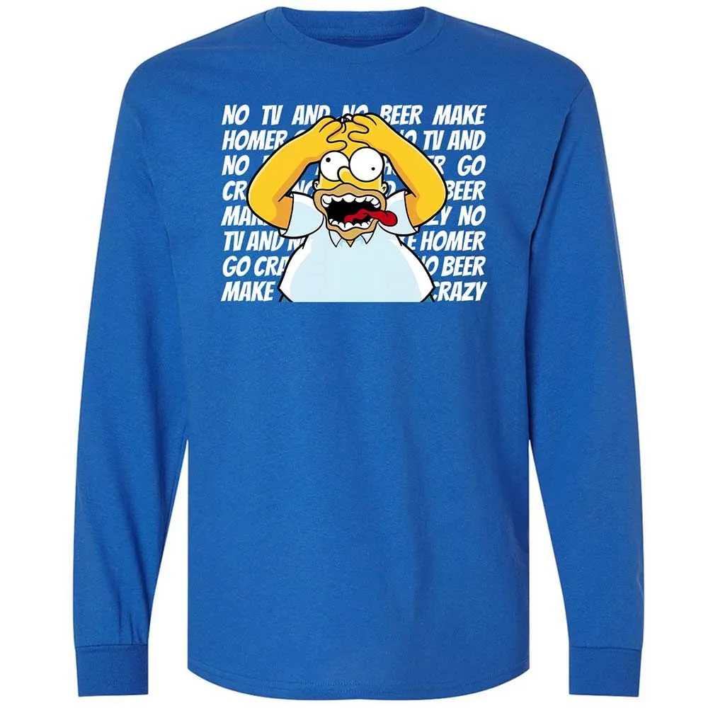 No TV and No Beer Make Homer Go Crazy - Royal - 3