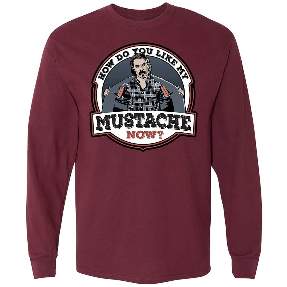 Long Sleeve T-Shirt - CS3XJPJY - Maroon - 16