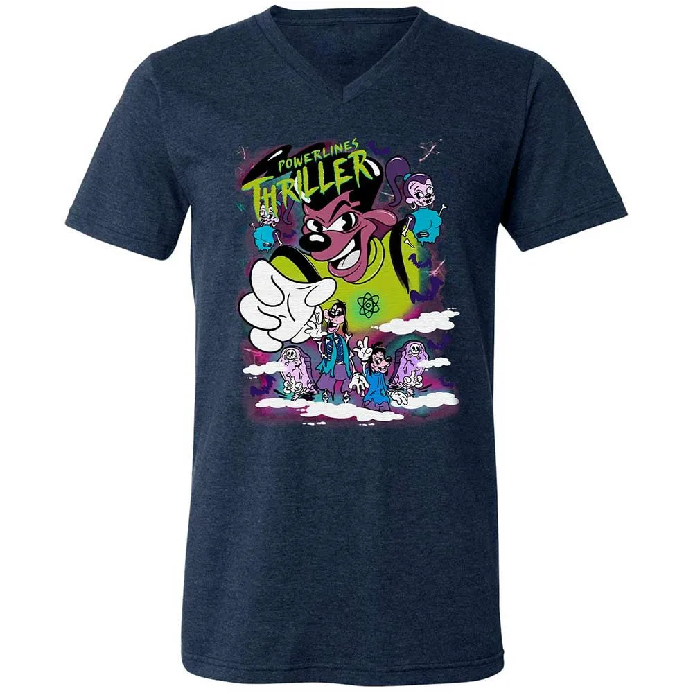 Vintage Pop Cartoon Horror Mashup - Heather Navy - 3
