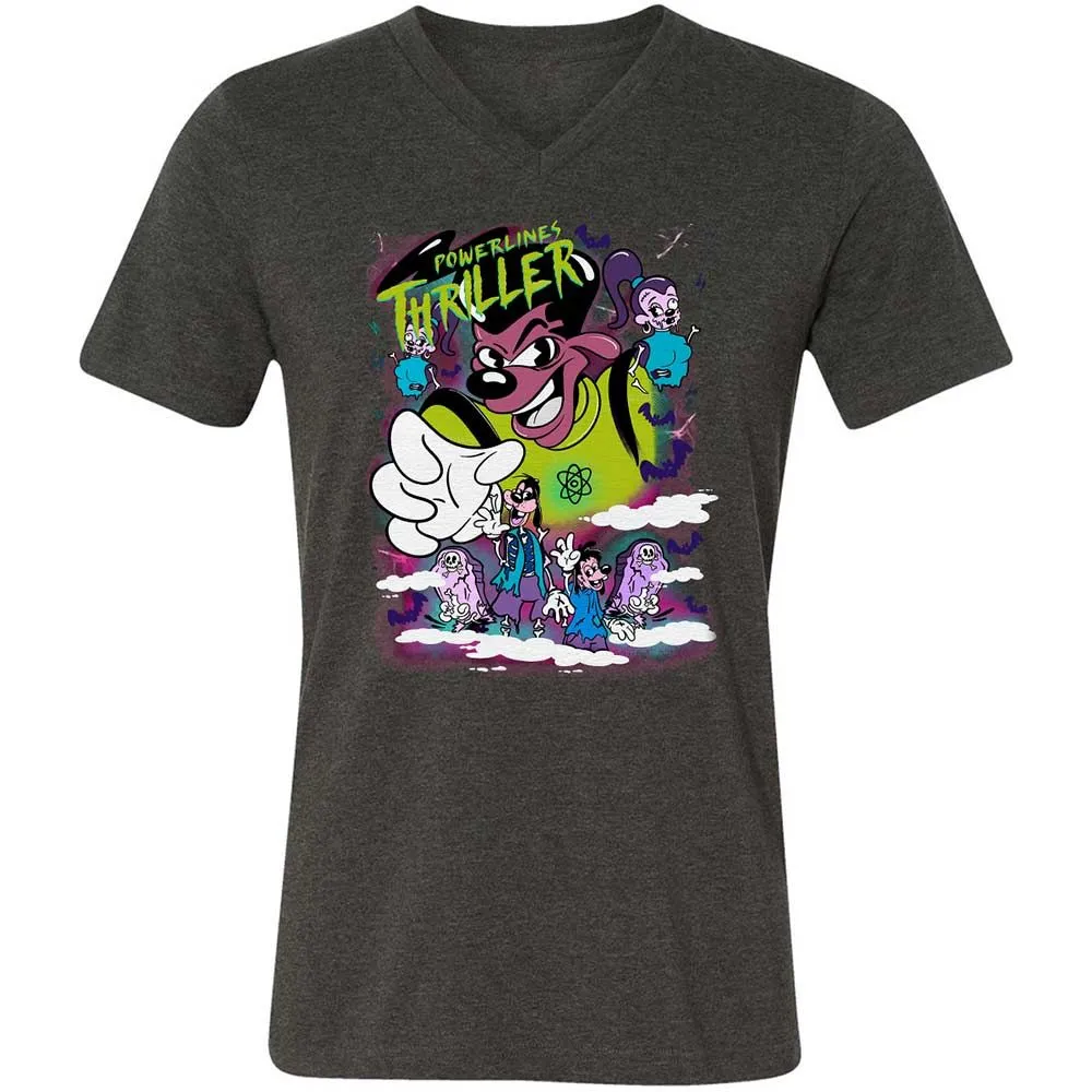Vintage Pop Cartoon Horror Mashup - Dark Grey Heather - 9