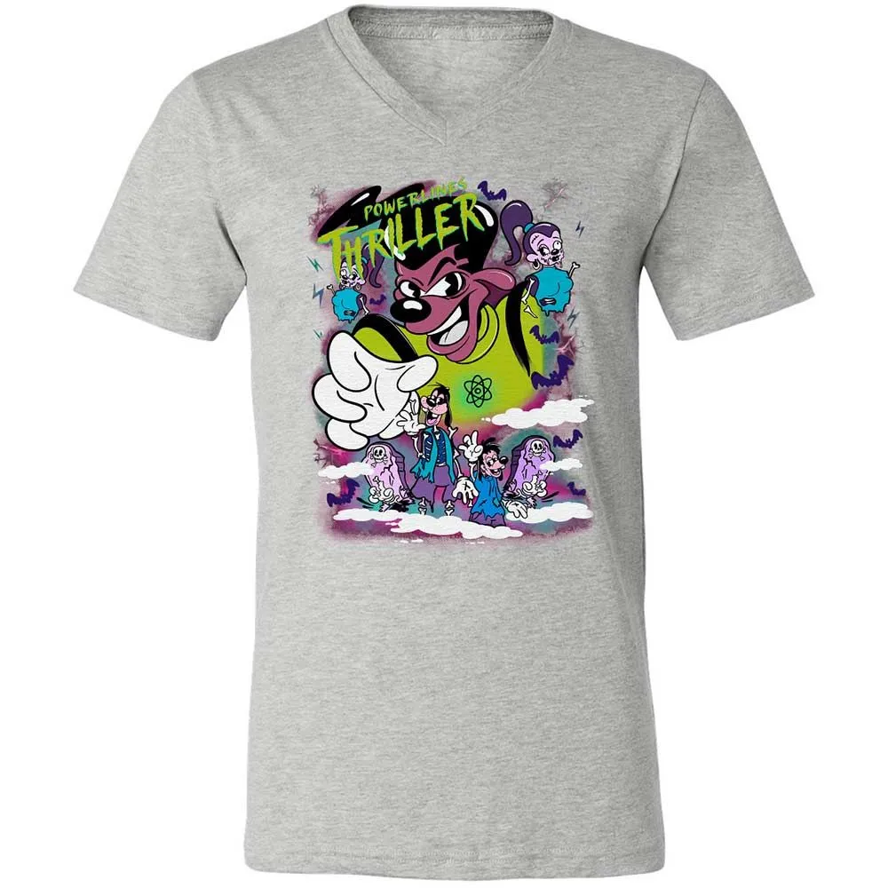Vintage Pop Cartoon Horror Mashup - Athletic Heather - 15
