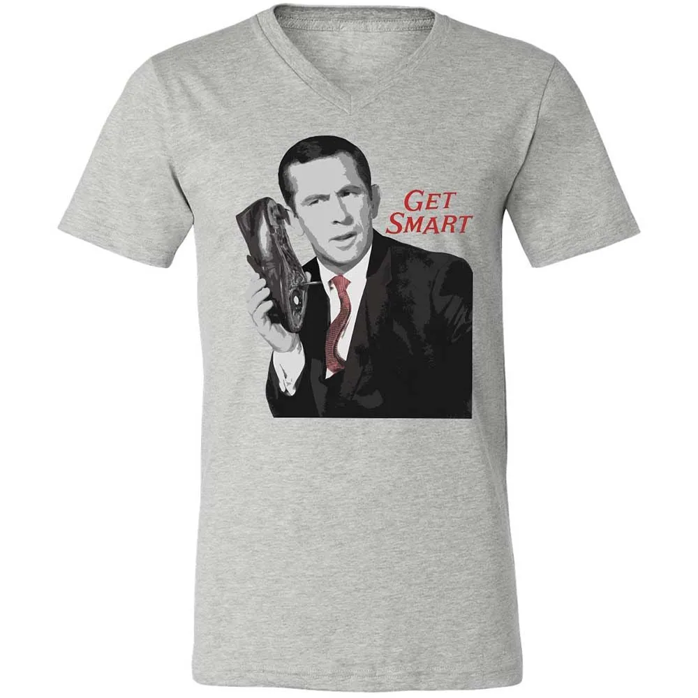 Unisex V-Neck T-Shirt - 7ZA4AAAN - Athletic Heather - 2