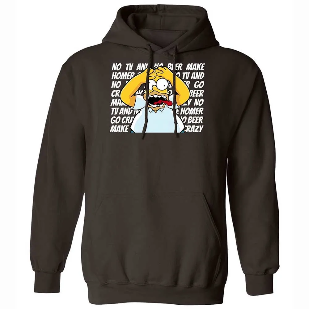 No TV and No Beer Make Homer Go Crazy - Dark Chocolate - 6