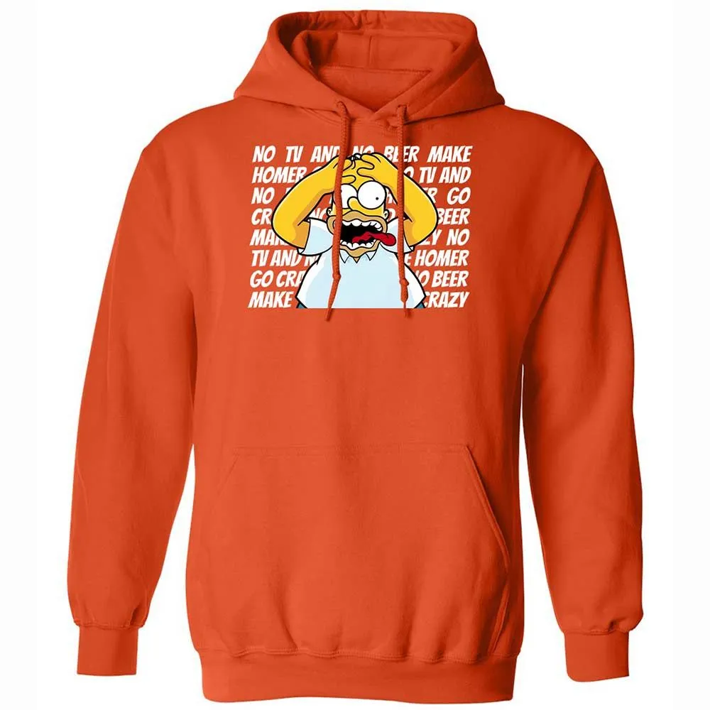 No TV and No Beer Make Homer Go Crazy - Orange - 13