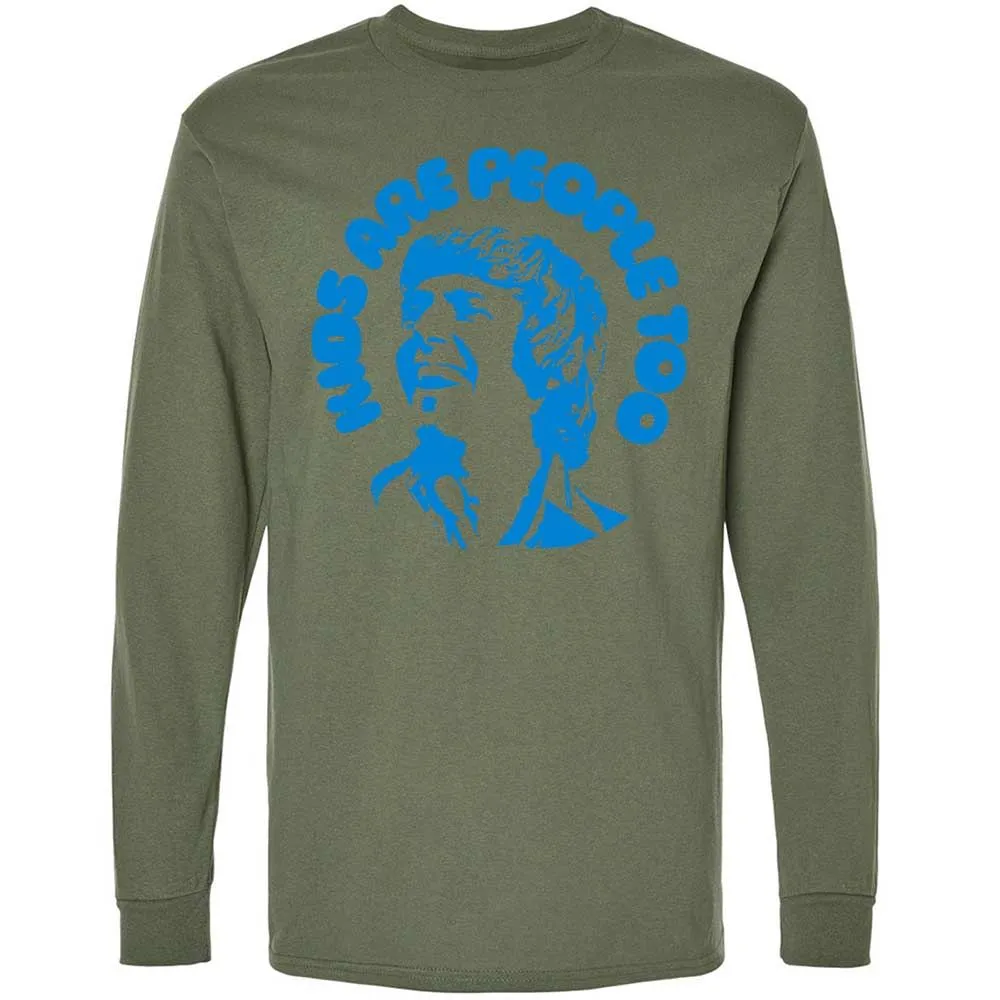 Long Sleeve T-Shirt - T1PKM5F2 - Military Green - 19
