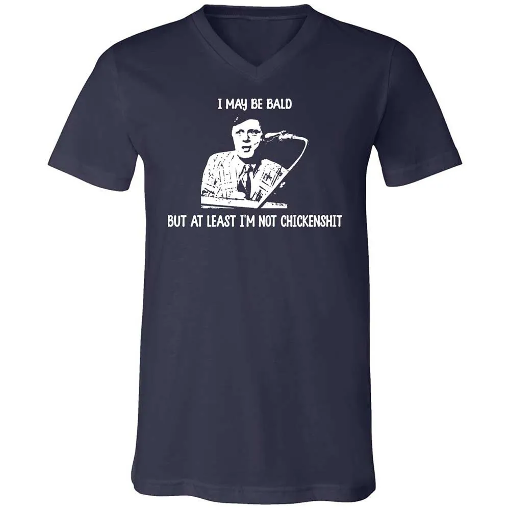 Unisex V-Neck T-Shirt - 4UFTVSXE - Navy - 2