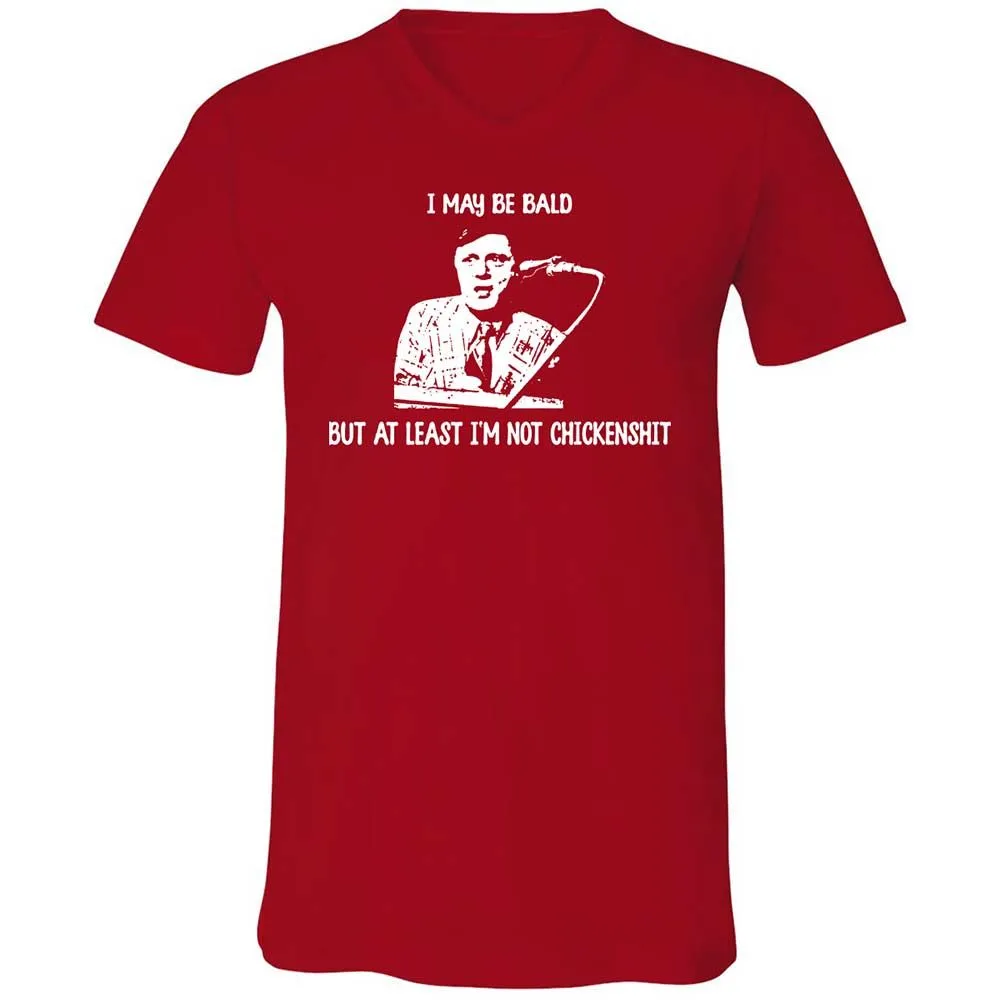 Unisex V-Neck T-Shirt - 4UFTVSXE - Red - 6