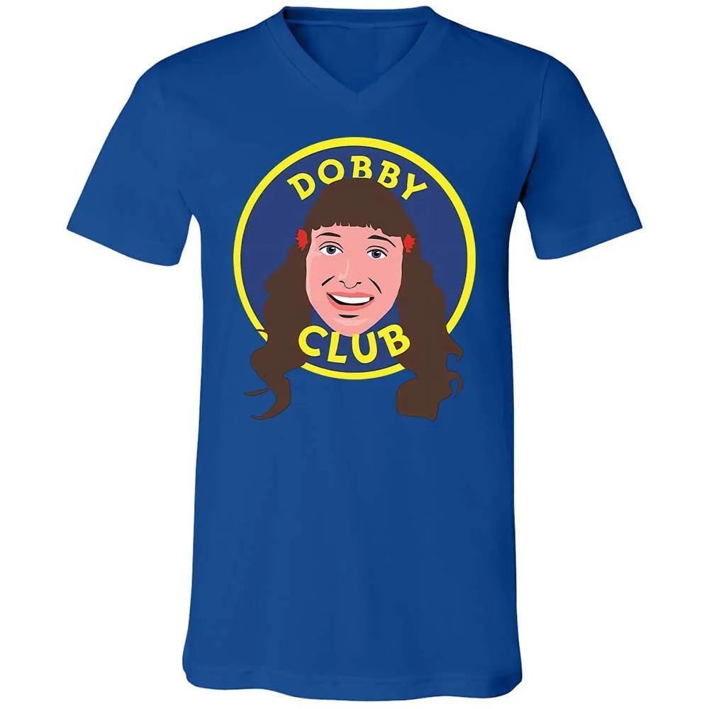 Unisex V-Neck T-Shirt - L171DS5Y - True Royal - 3
