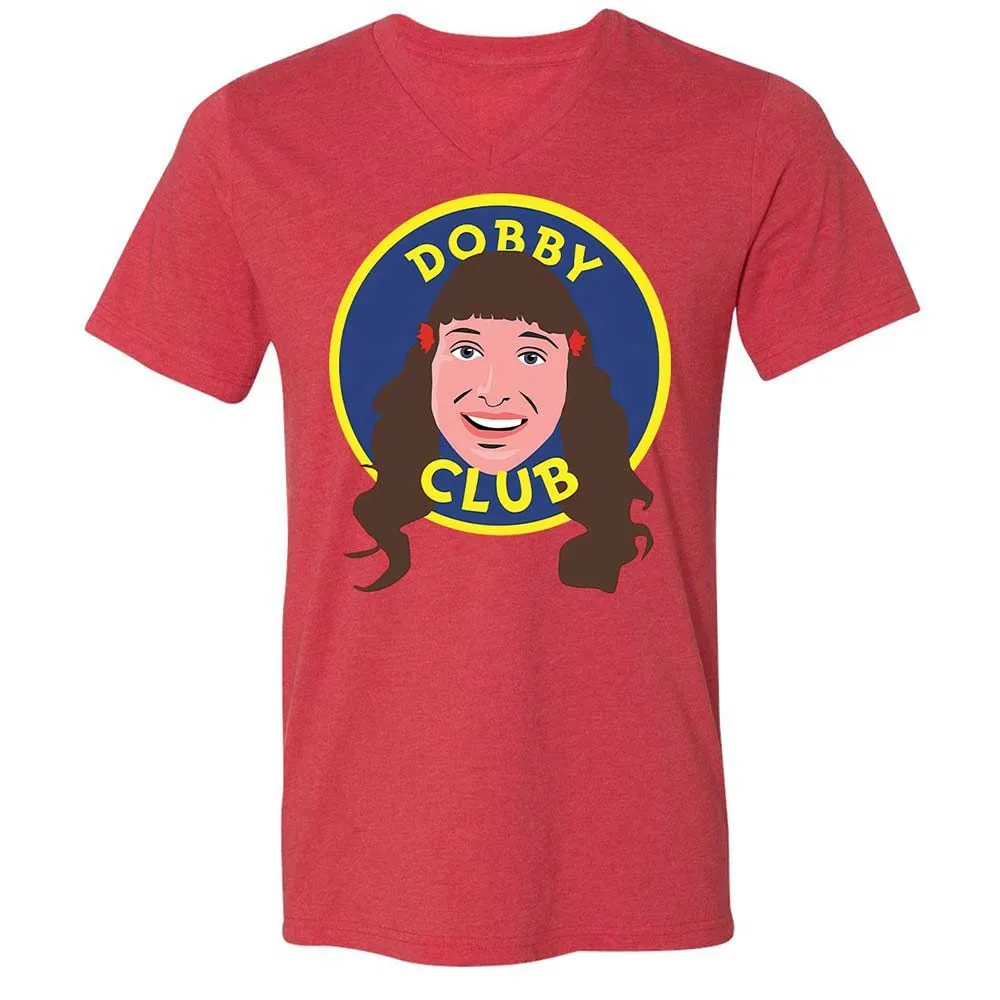 Unisex V-Neck T-Shirt - L171DS5Y - Heather Red - 6