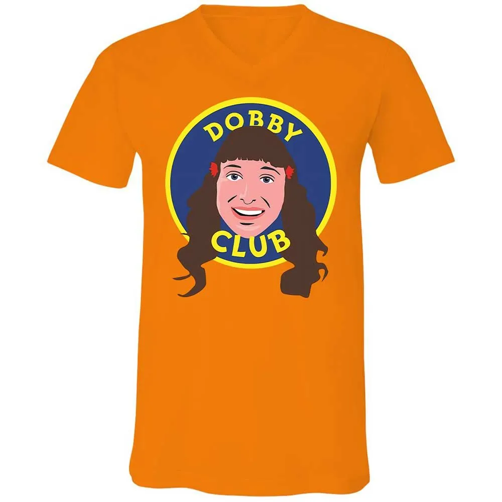 Unisex V-Neck T-Shirt - L171DS5Y - Orange - 7