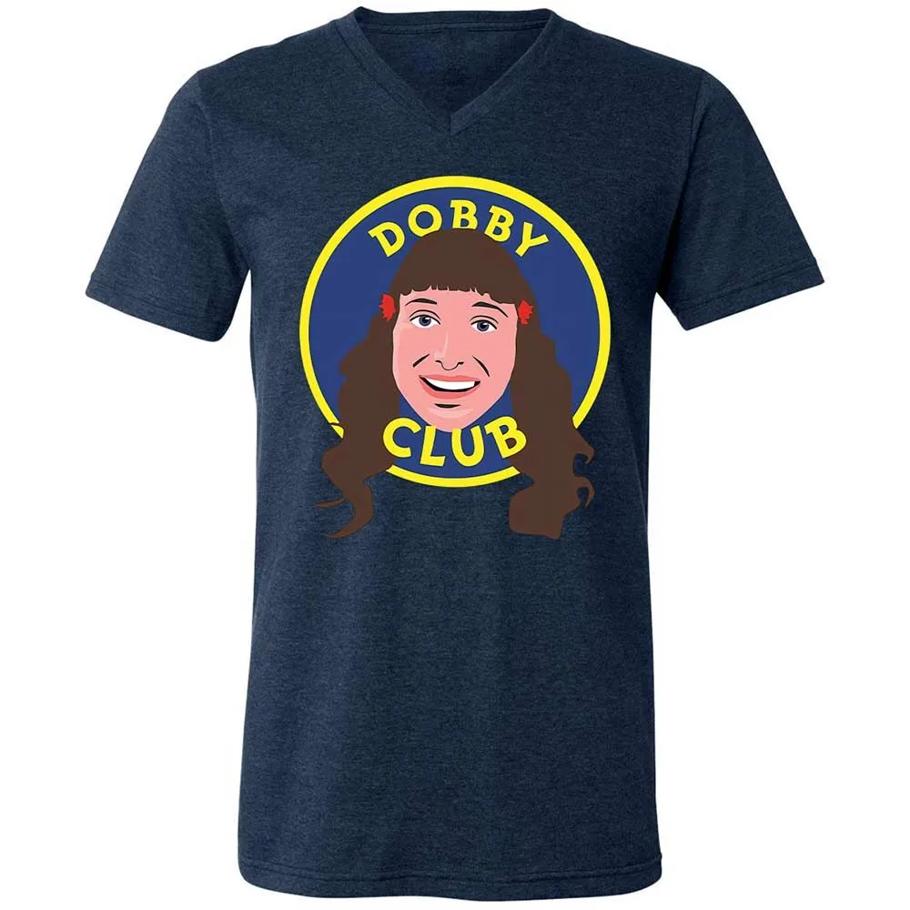 Unisex V-Neck T-Shirt - L171DS5Y - Heather Navy - 13