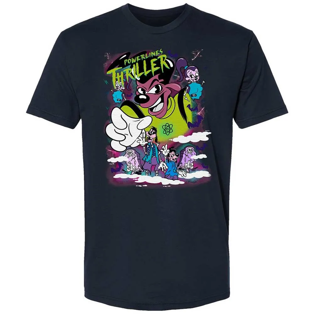 Vintage Pop Cartoon Horror Mashup - Midnight Navy - 2
