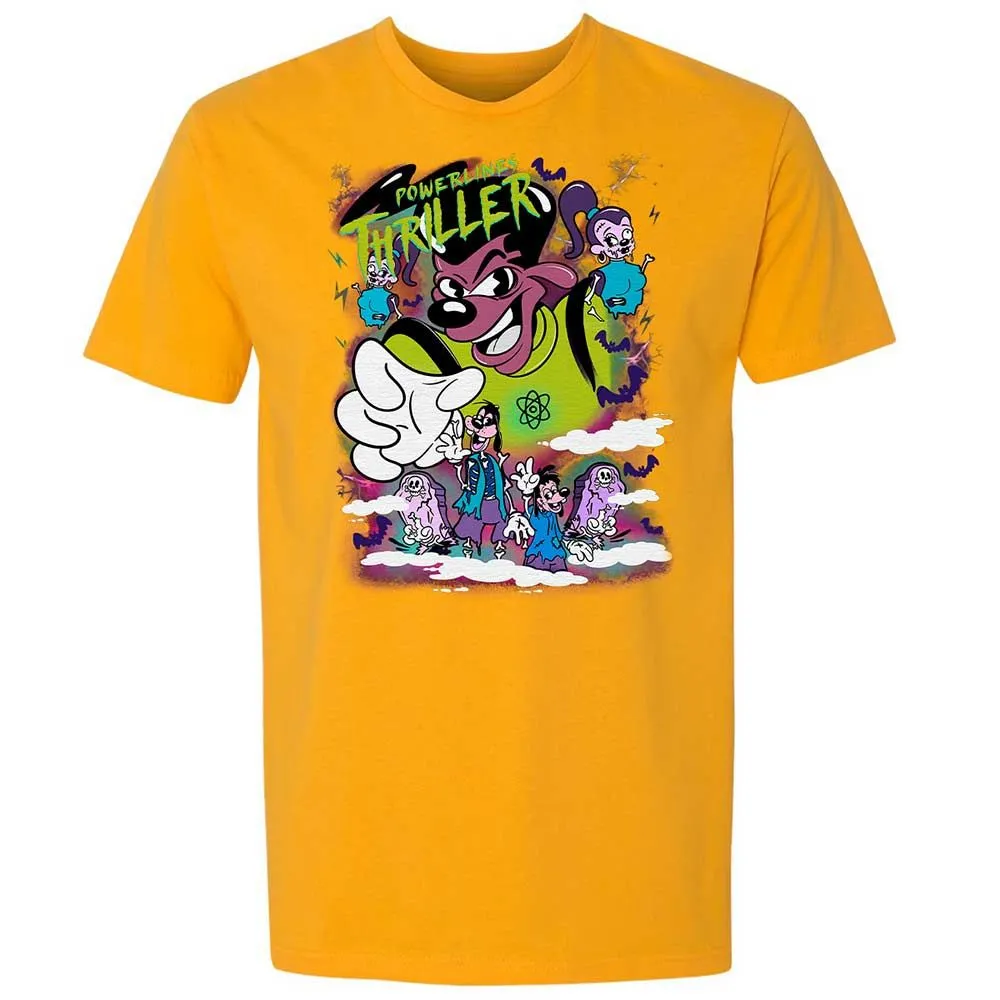 Vintage Pop Cartoon Horror Mashup - Gold - 18