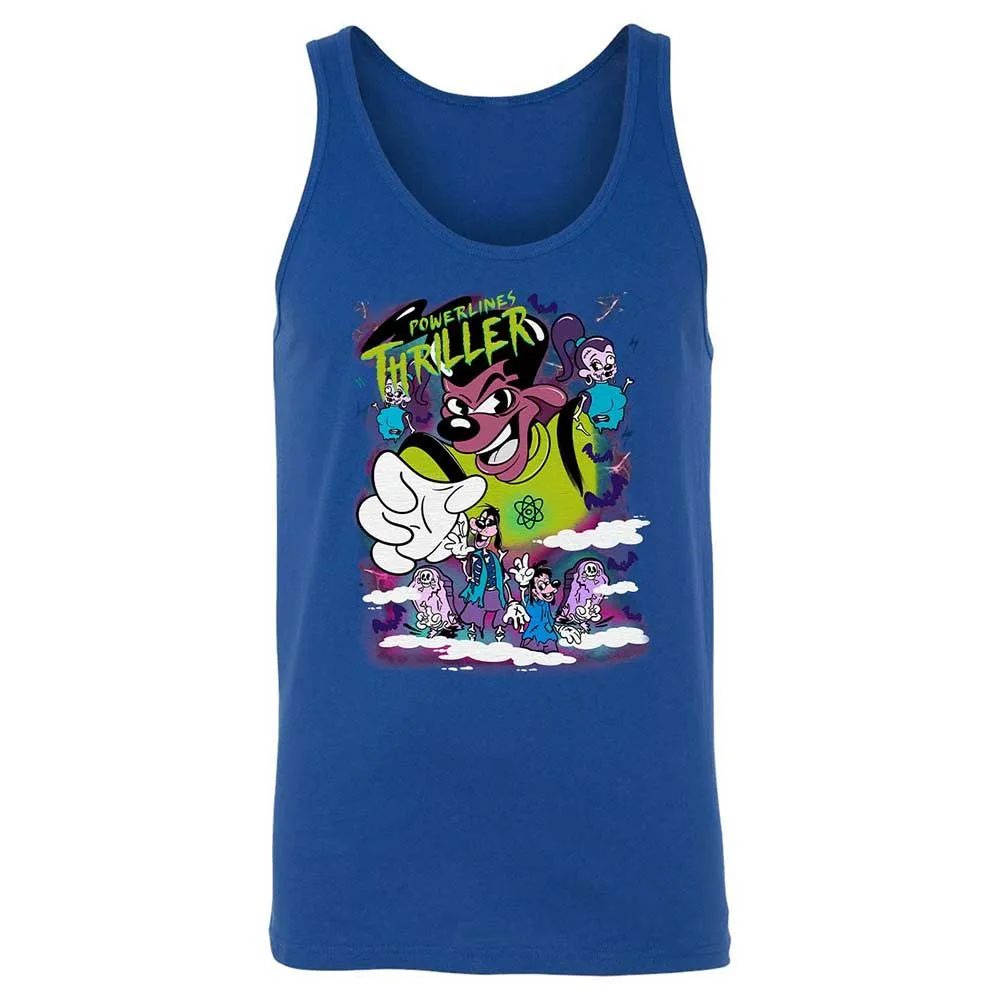 Vintage Pop Cartoon Horror Mashup - True Royal - 3