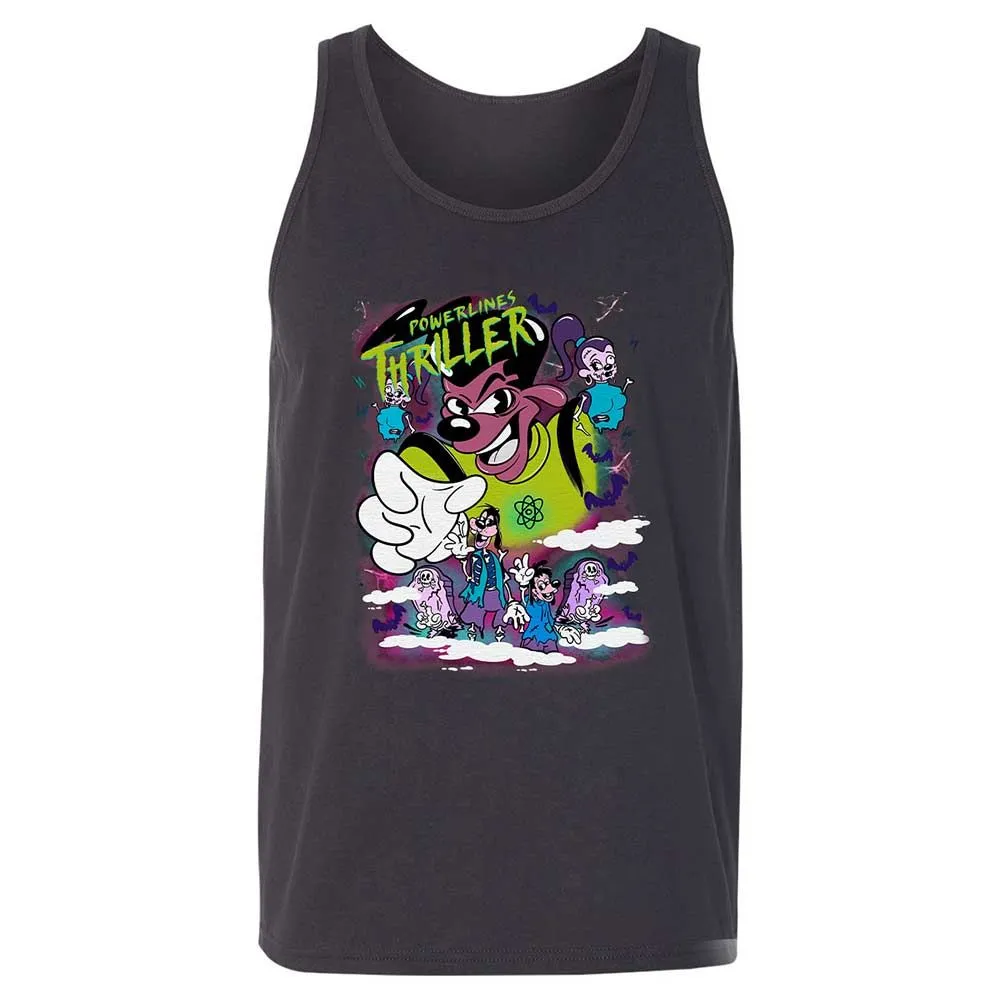 Vintage Pop Cartoon Horror Mashup - Dark Grey - 4