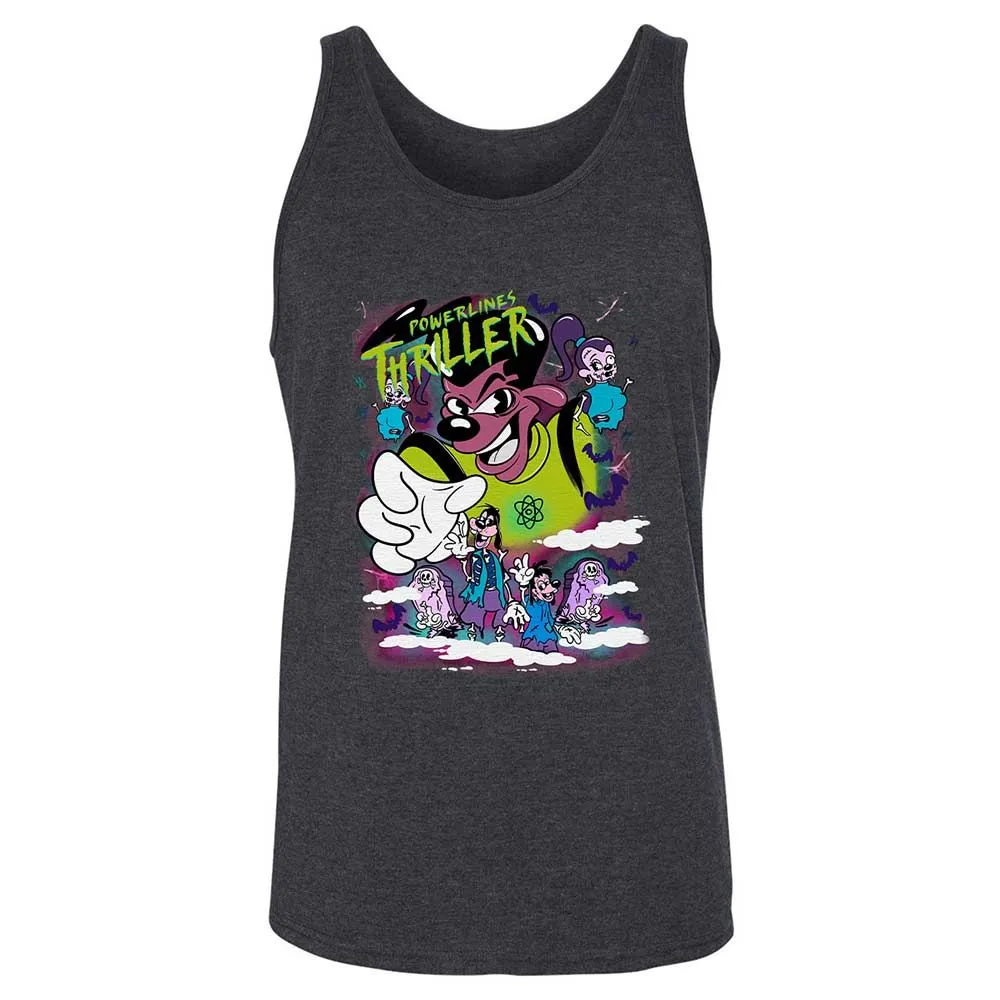 Vintage Pop Cartoon Horror Mashup - Dark Grey Heather - 5