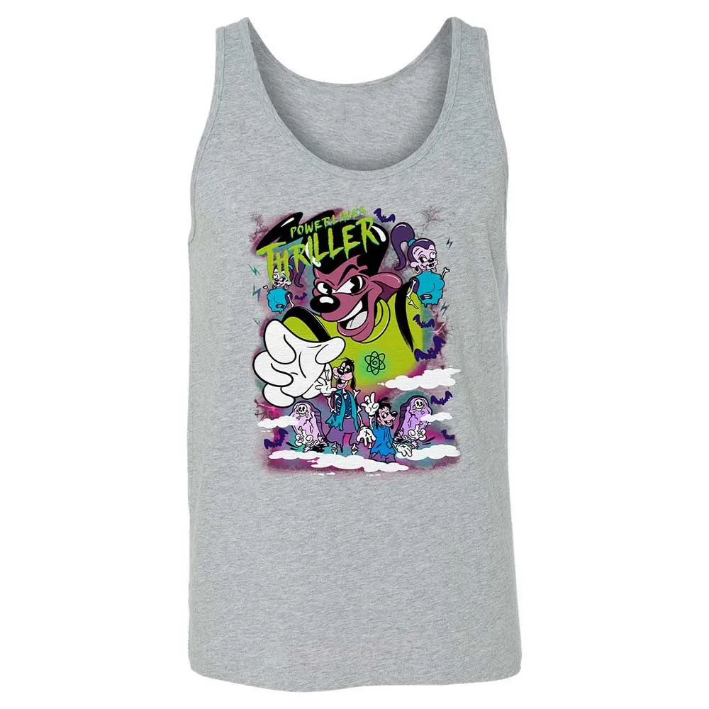 Vintage Pop Cartoon Horror Mashup - Athletic Heather - 10