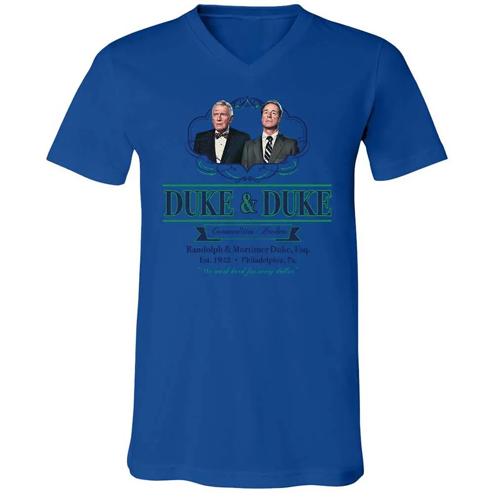 Unisex V-Neck T-Shirt - L7579SH3 - True Royal - 3
