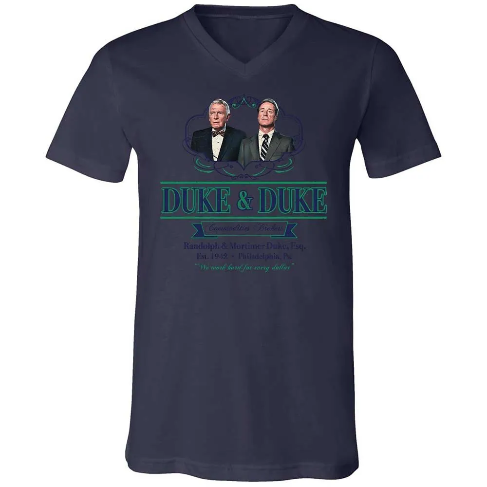 Unisex V-Neck T-Shirt - L7579SH3 - Navy - 12