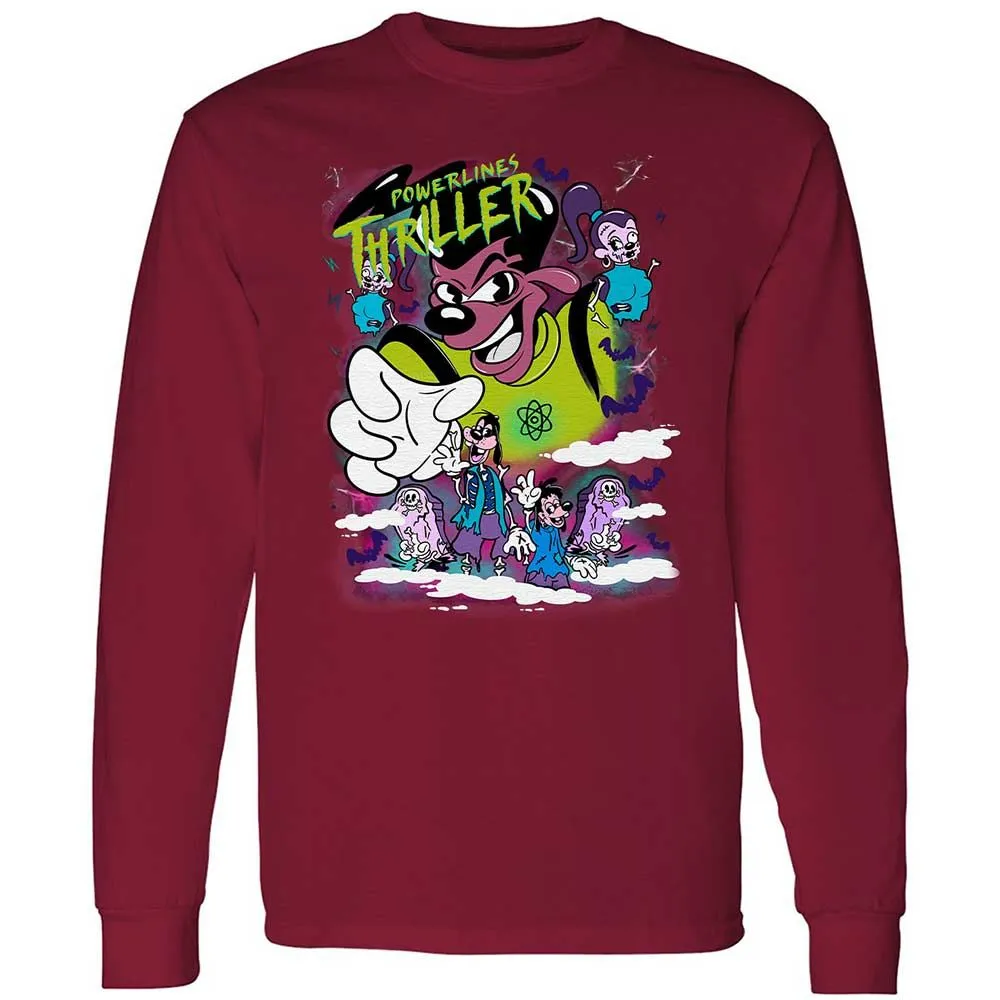 Vintage Pop Cartoon Horror Mashup - Cardinal Red - 7