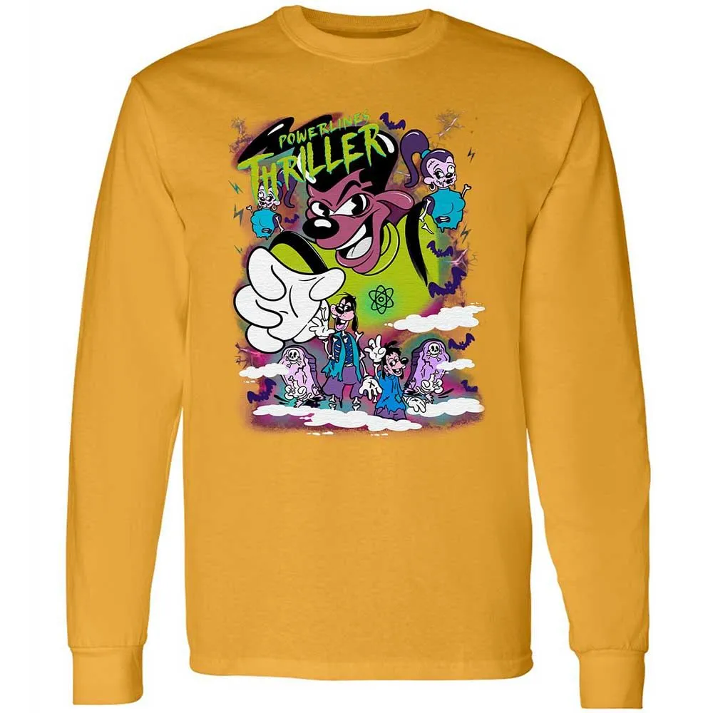 Vintage Pop Cartoon Horror Mashup - Gold - 13