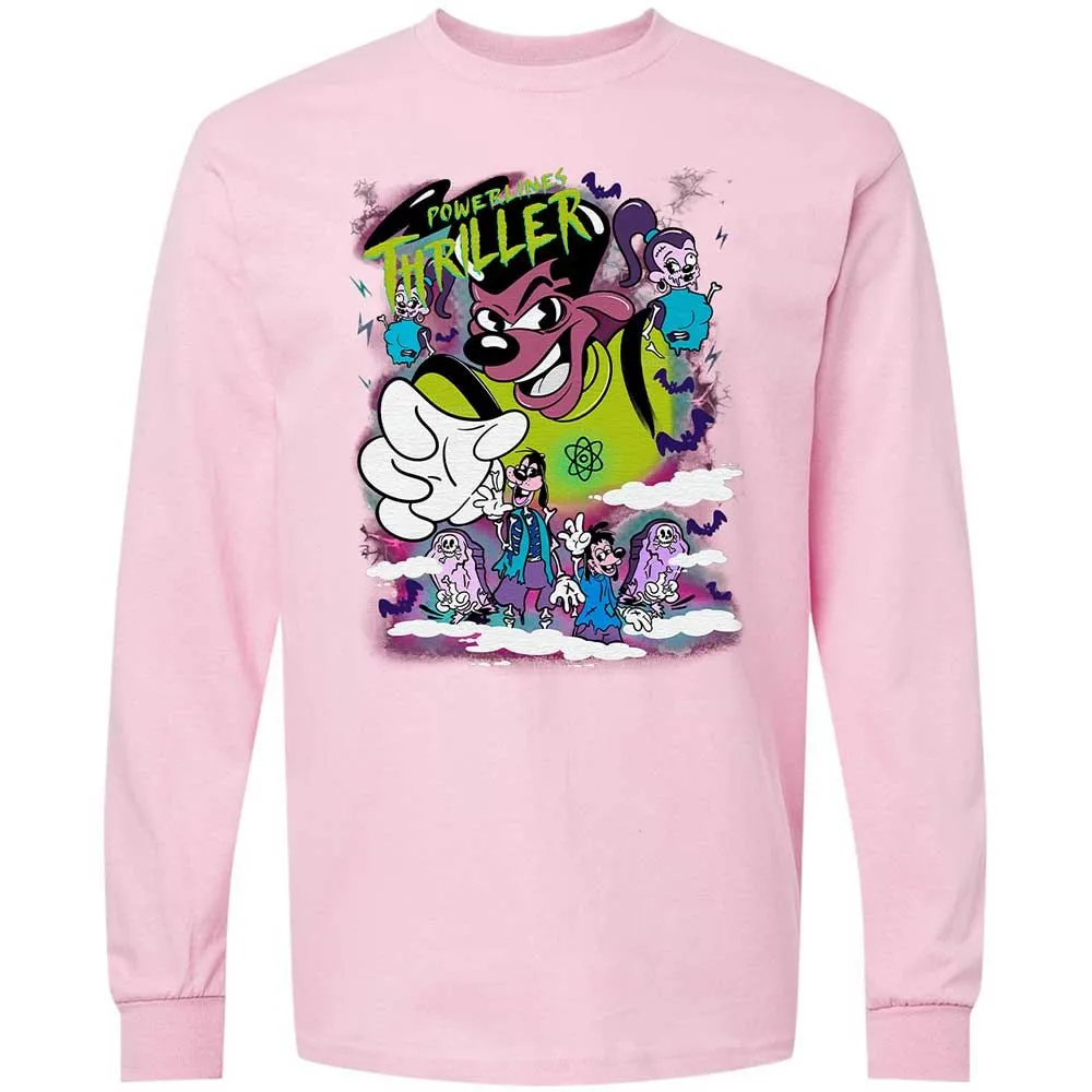 Vintage Pop Cartoon Horror Mashup - Light Pink - 16