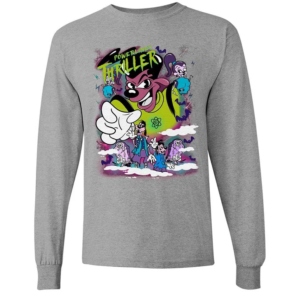 Vintage Pop Cartoon Horror Mashup - Sport Grey - 19