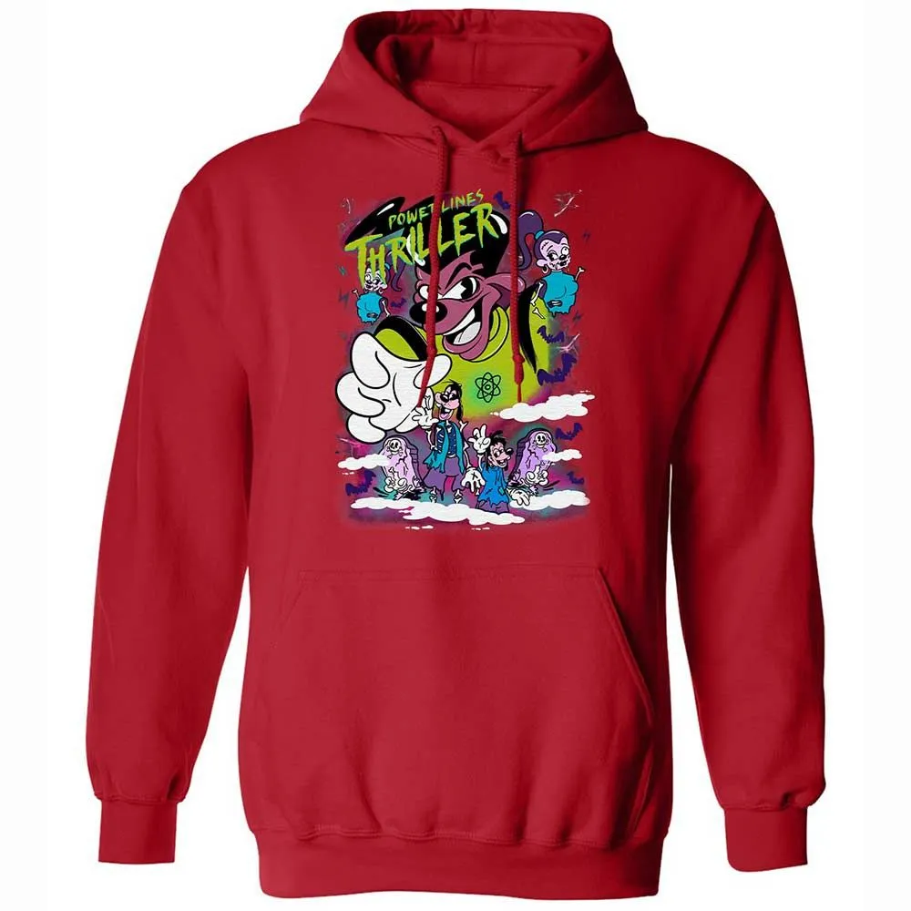 Vintage Pop Cartoon Horror Mashup - Red - 10