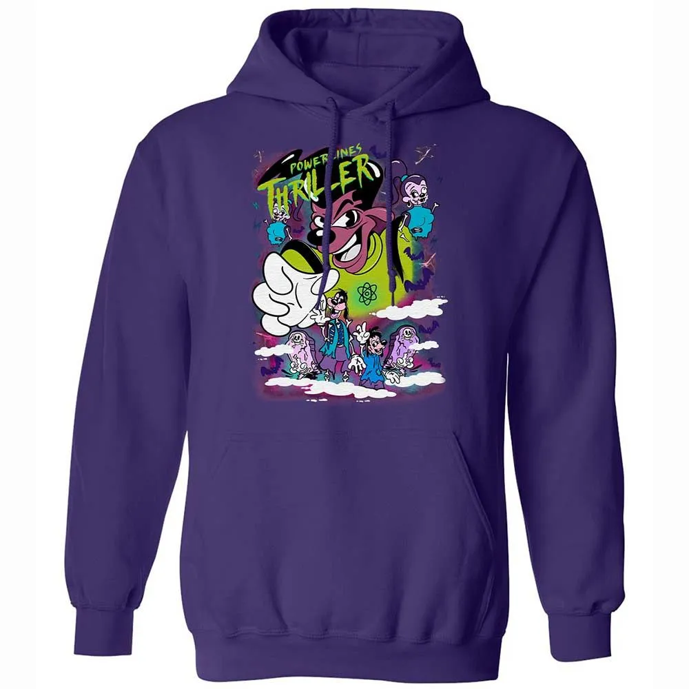 Vintage Pop Cartoon Horror Mashup - Purple - 12