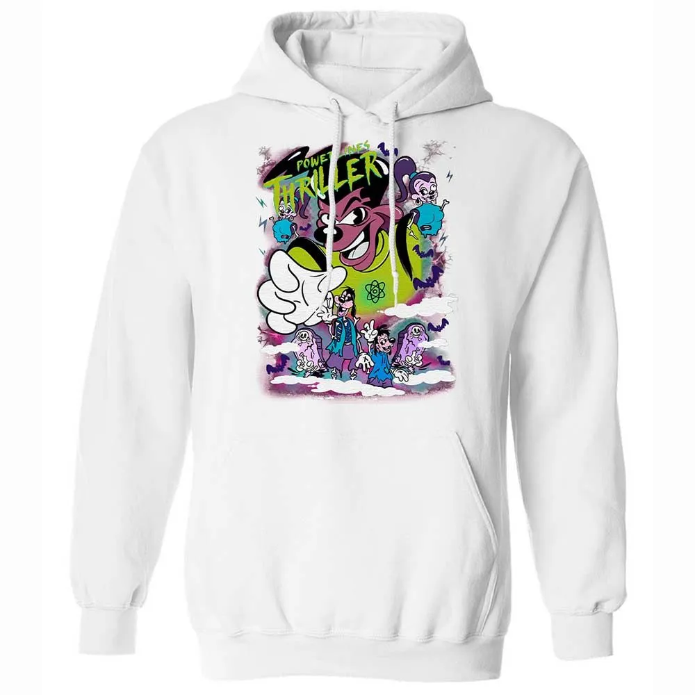 Vintage Pop Cartoon Horror Mashup - White - 20