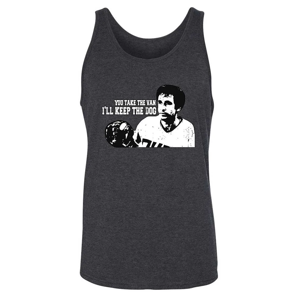 Unisex Jersey Tank - 25YENDDQ - Dark Grey Heather - 5