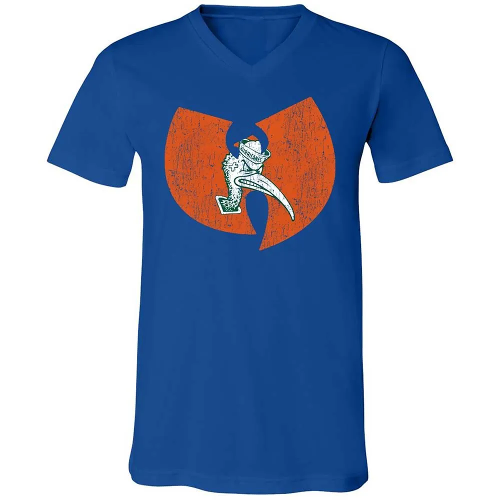 Unisex V-Neck T-Shirt - 664ZFFS9 - True Royal - 4