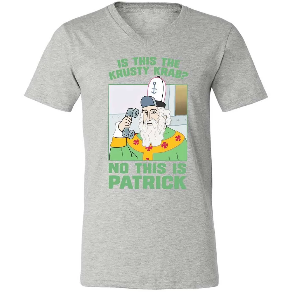 Unisex V-Neck T-Shirt - E3R2DVSP - Athletic Heather - 2