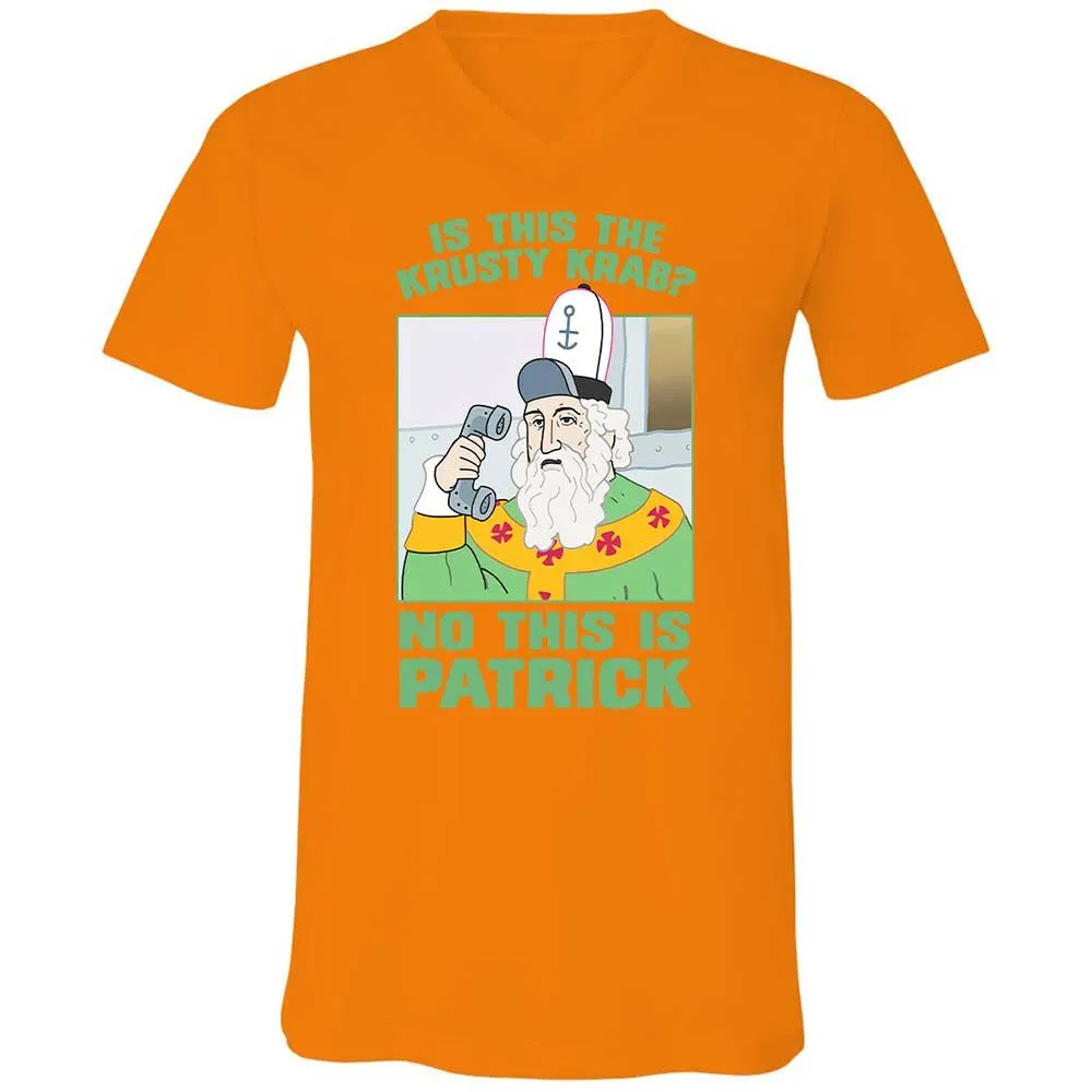 Unisex V-Neck T-Shirt - E3R2DVSP - Orange - 7