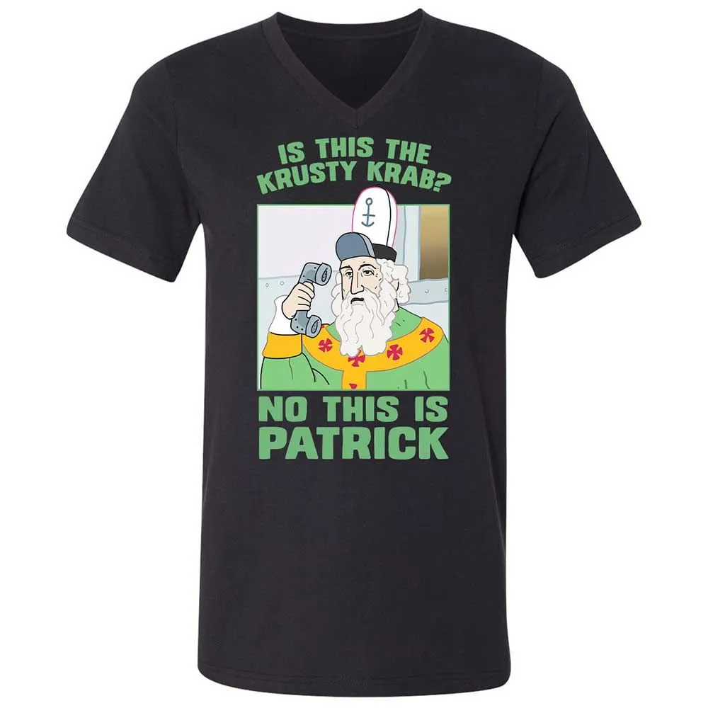 Unisex V-Neck T-Shirt - E3R2DVSP - Black - 11