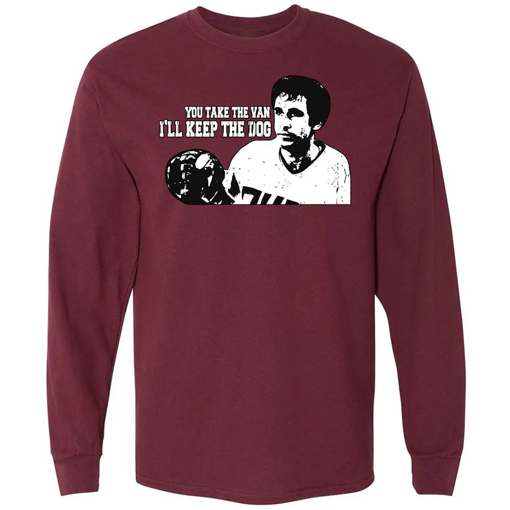Long Sleeve T-Shirt - E3J9DC7A - Maroon - 6