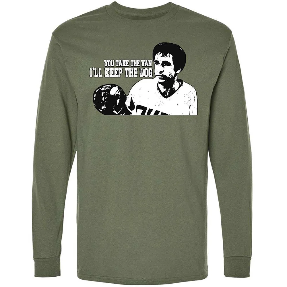 Long Sleeve T-Shirt - E3J9DC7A - Military Green - 9