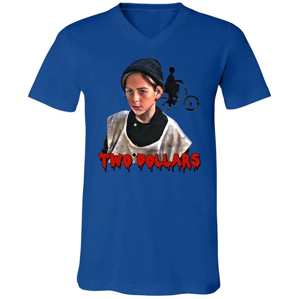 Unisex V-Neck T-Shirt - Z2UPECGS - True Royal - 3