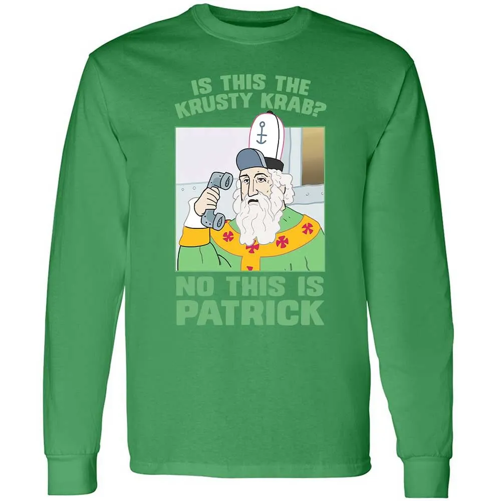 Long Sleeve T-Shirt - SQJR8M9R - Irish Green - 11