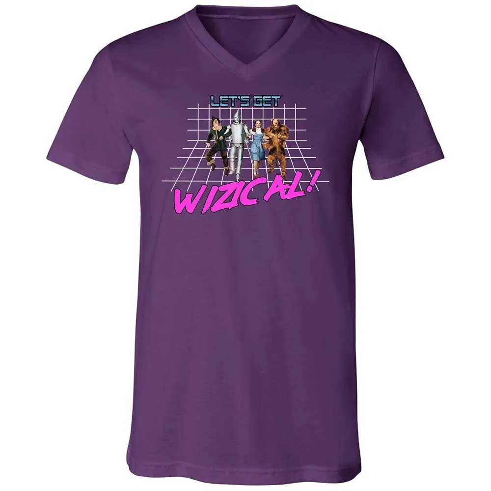 Unisex V-Neck T-Shirt - PM9Q4QXW - Team Purple - 10