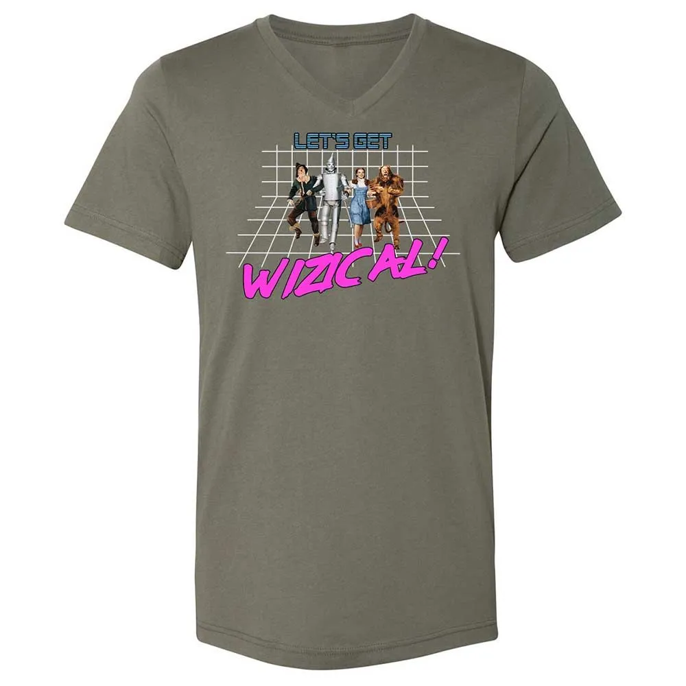 Unisex V-Neck T-Shirt - PM9Q4QXW - Military Green - 11