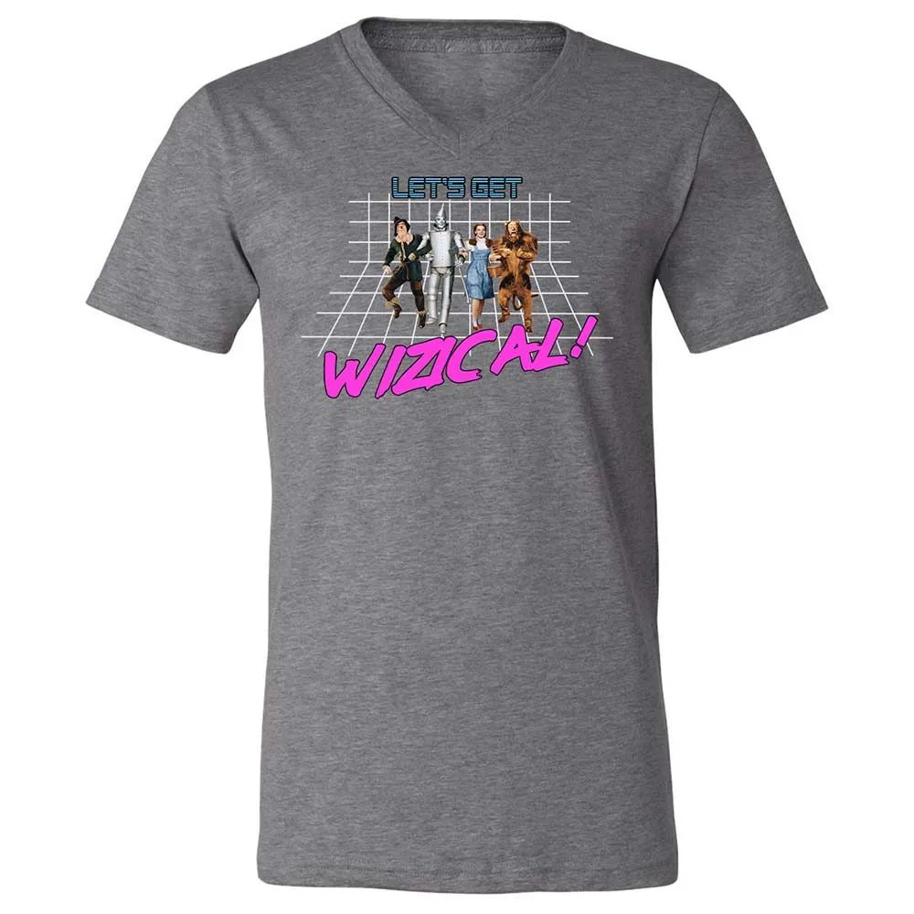 Unisex V-Neck T-Shirt - PM9Q4QXW - Deep Heather - 14