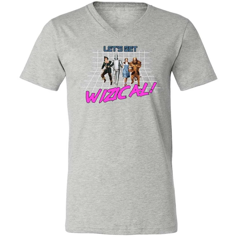 Unisex V-Neck T-Shirt - PM9Q4QXW - Athletic Heather - 15