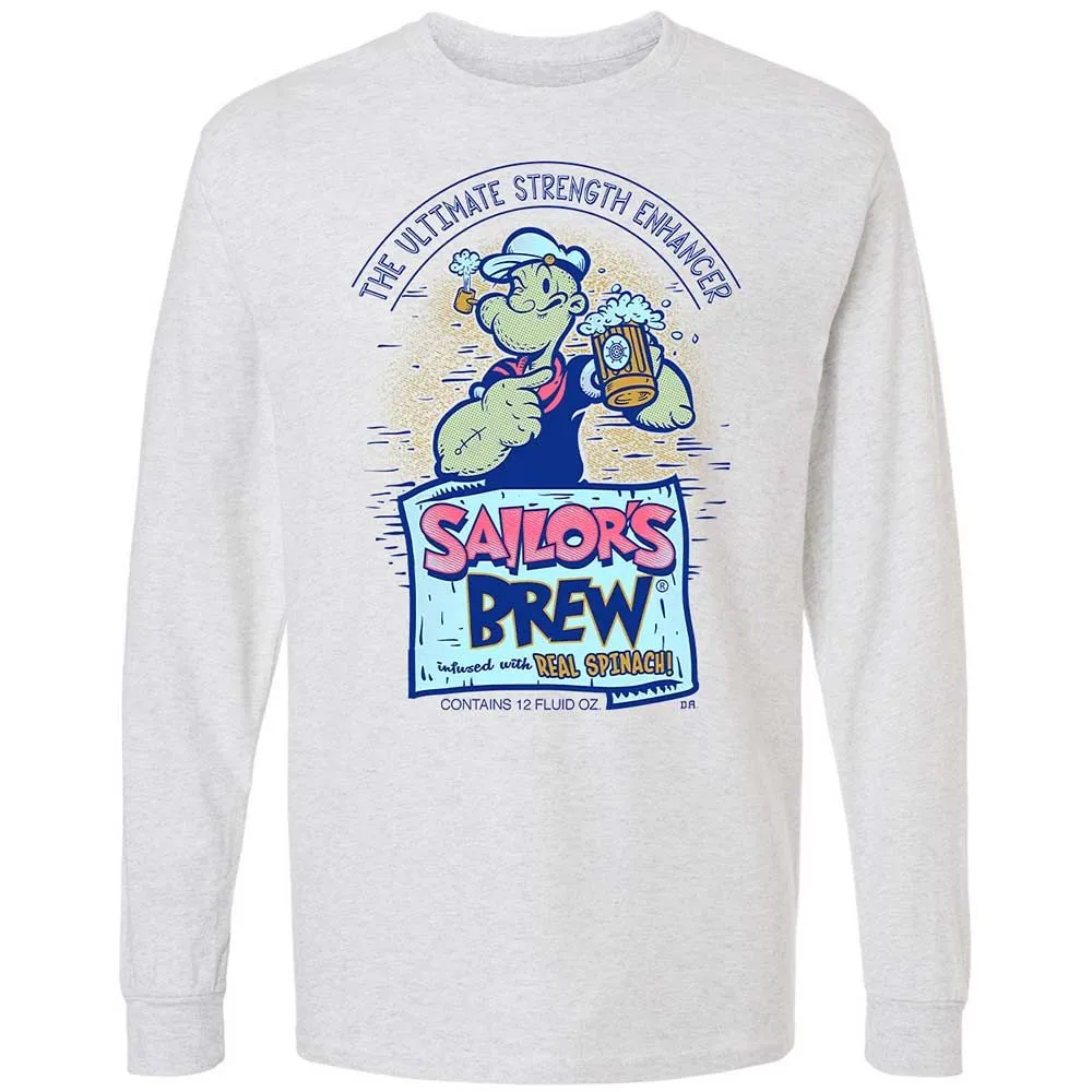 Long Sleeve T-Shirt - XQRSCW7R - Ash - 2