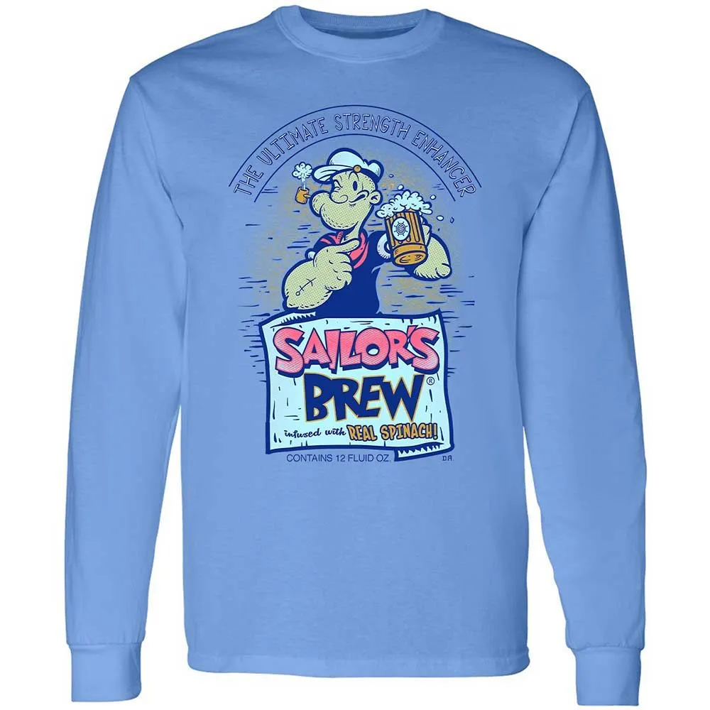 Long Sleeve T-Shirt - XQRSCW7R - Carolina Blue - 5