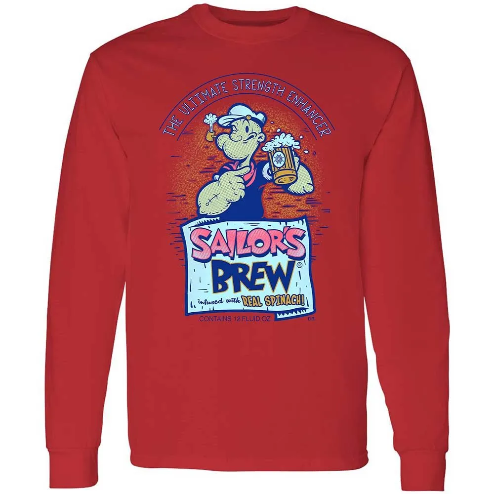 Long Sleeve T-Shirt - XQRSCW7R - Red - 8