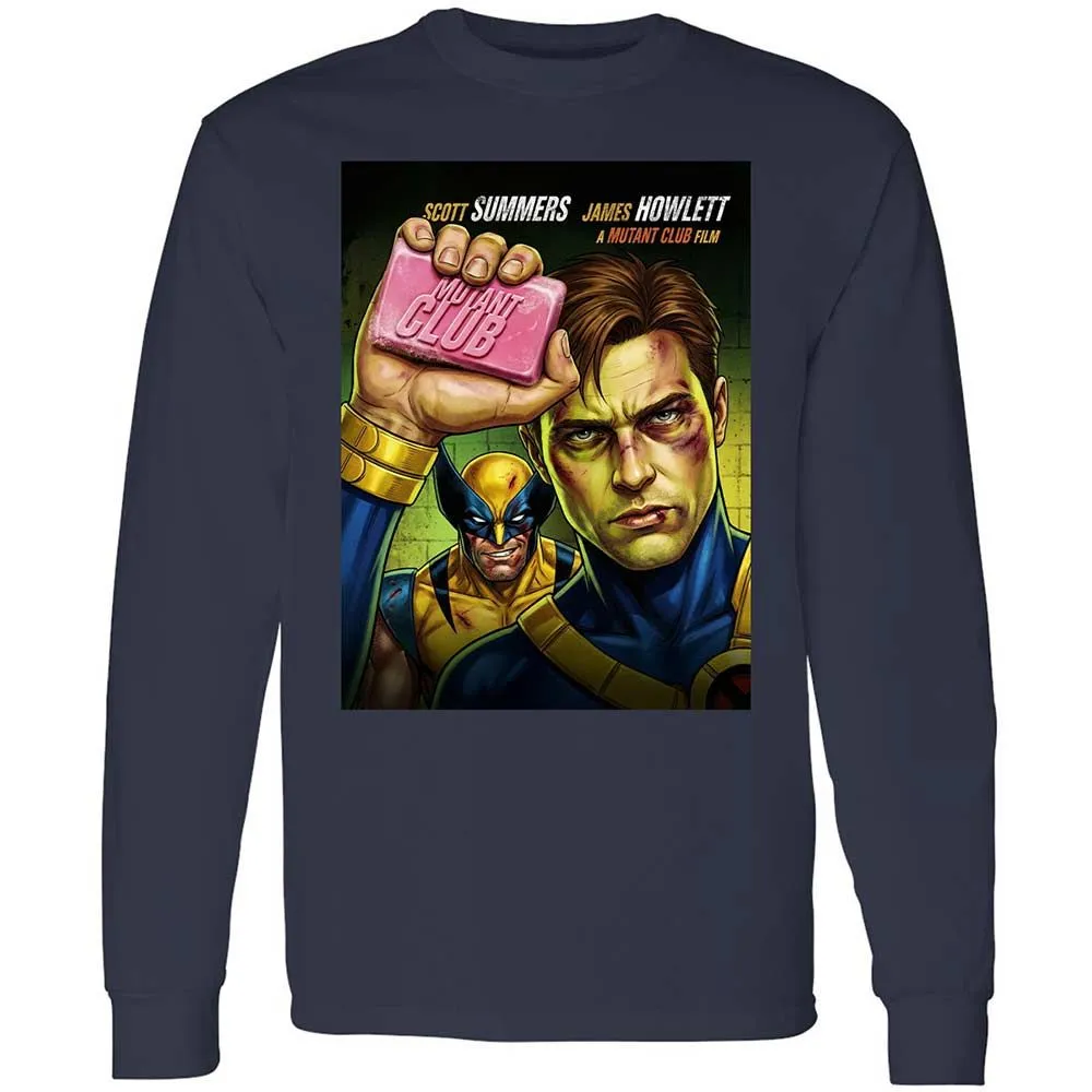 Long Sleeve T-Shirt - GPBA6GM1 - Navy - 2