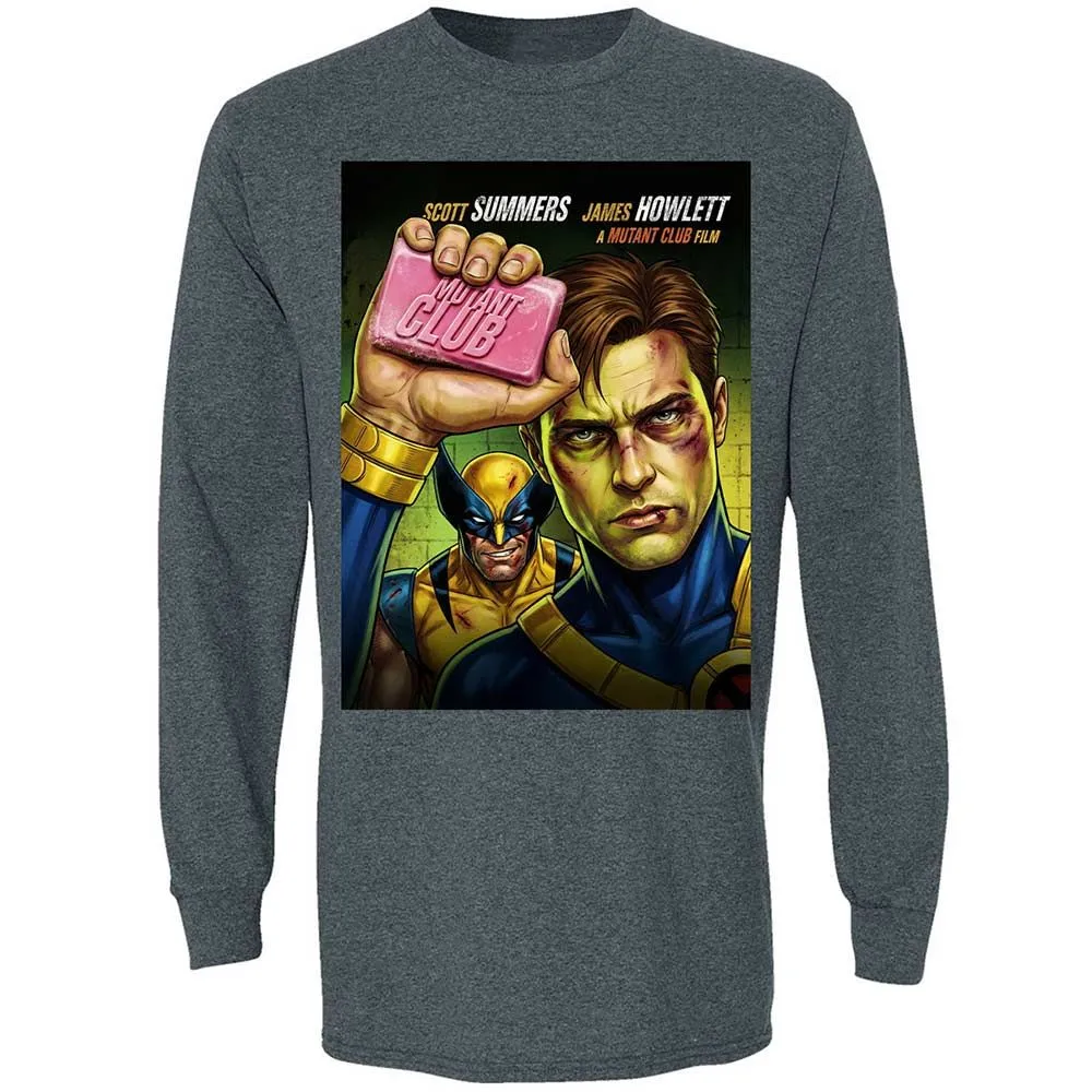 Long Sleeve T-Shirt - GPBA6GM1 - Dark Heather - 5