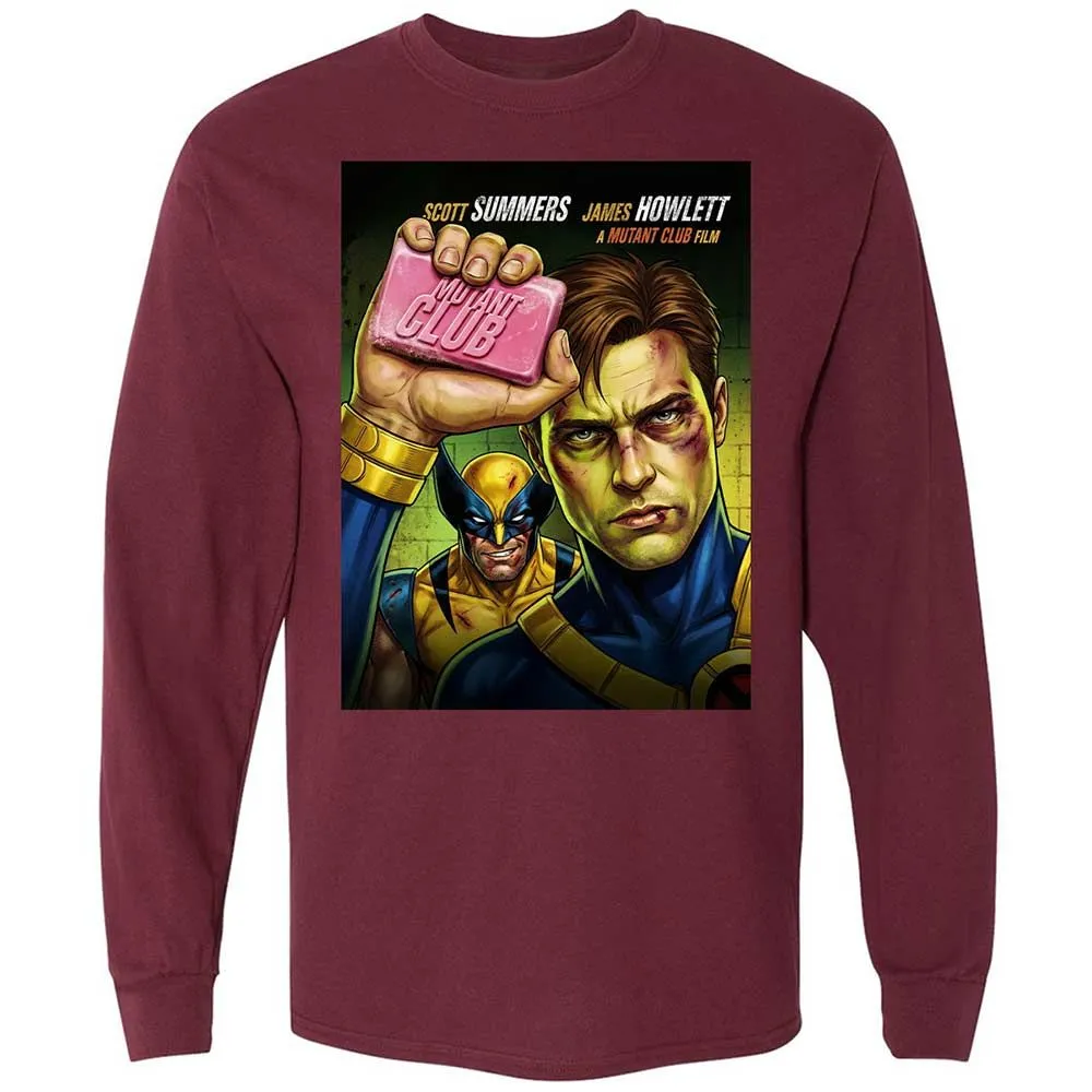 Long Sleeve T-Shirt - GPBA6GM1 - Maroon - 6