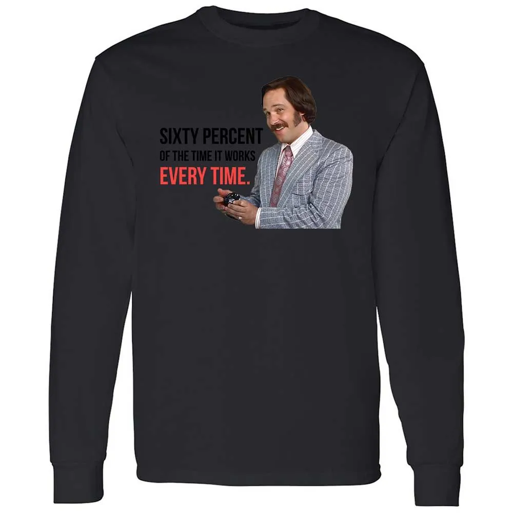 Long Sleeve T-Shirt - VZTFAA6U - Black - 12